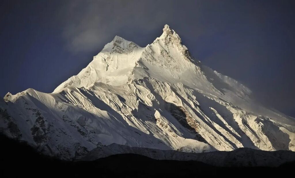 The Majestic Manaslu peak